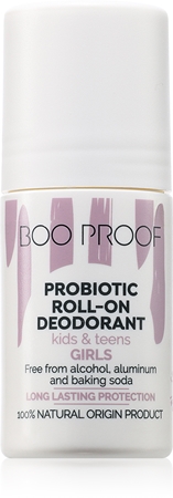 Baby BooProbiotic Roll-On Deodorant For Girls deodorante roll-on con probiotici 50 ml