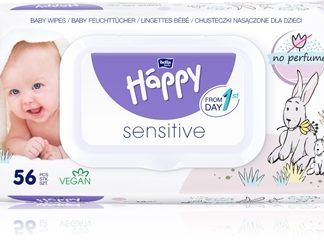 Bella Baby HappySensitive salviette detergenti umidificate per bambini