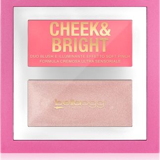 bellaoggiCheek & Bright blush e illuminantecolore Pink Shy 5 g