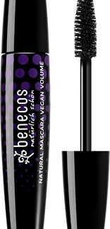 BenecosNatural Beauty mascara volumizzante lunga tenuta con vitamina Ecolore Magic Black 10 ml