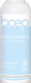 BoepNatural Baby Shampoo 2 v 1 gel doccia e shampoo 2 in 1 con aloe vera