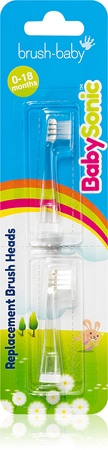 Brush BabyBabySonic testine di ricambio per spazzolino 0-18 months 2 pz