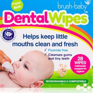 Brush BabyDentalWipes salviette per i denti per bambini 6 pz