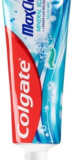 ColgateMax Clean Mineral Scrub dentifricio in gel per un alito fresco Tingling Mint 75 ml