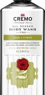 CremoSage and Citrus Body Wash docciaschiuma detergente per uomo 475 ml