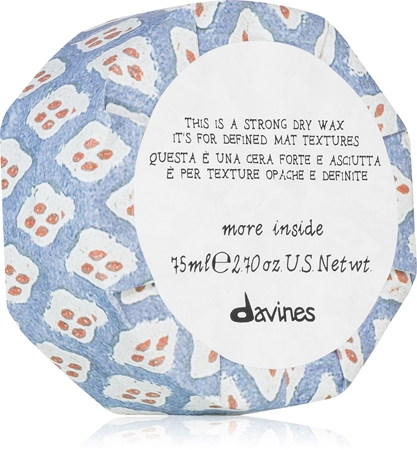 DavinesMore Inside Strong Dry Wax cera per capelli 75 ml
