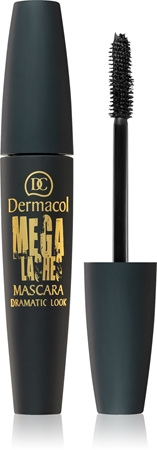 DermacolMega Lashes Dramatic Look mascara per ciglia curve e voluminosecolore Black 13 ml