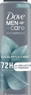 DoveMen+Care Advanced antitraspirante spray 72 ore Eucalyptus & Mint 150 ml