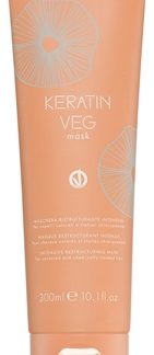 EchoslineKeratin veg Mask maschera nutriente intensa per capelli secchi e porosi con amminoacidi 300 ml