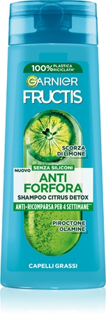 GarnierFructis Antiforfora shampoo per capelli grassi contro la forfora
