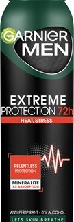 GarnierMen Mineral Extreme antitraspirante spray 72h 150 ml