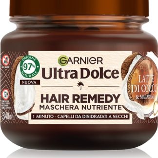GarnierUltra Dolce Latte di Cocco e Macadamia maschera per capelli nutriente