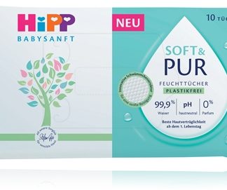 HippSoft & Pur salviette detergenti umidificate per neonati