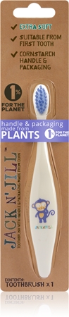 Jack N’ JillToothbrush spazzolino da denti per bambini Monkey 1 pz