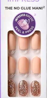 KISSimPRESS The No Glue Mani Short Unghie finteEvanesce 30 pz