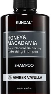 KUNDALHoney & Macadamia Amber Vanilla shampoo naturale per capelli rovinati e secchi 500 ml