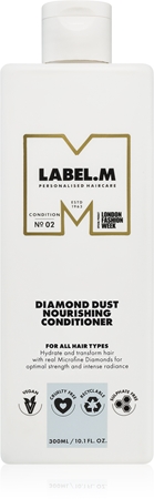 label.mDiamond Dust balsamo nutriente per tutti i tipi di capelli 300 ml