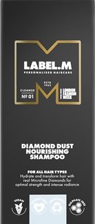 label.mDiamond Dust shampoo detergente per tutti i tipi di capelli 300 ml