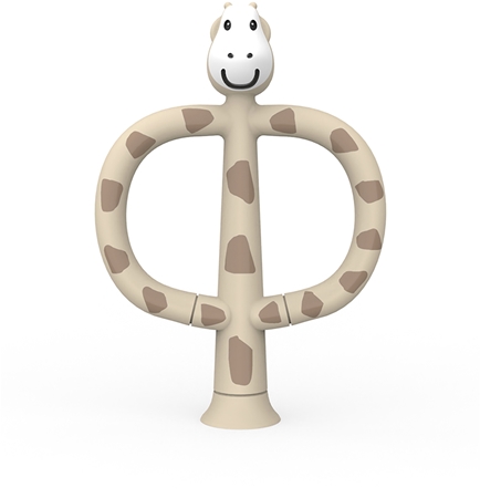 Matchstick MonkeyAnimal Collection spazzolino da denti per bambini Giraffe 1 pz