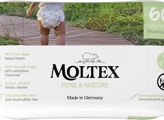 MoltexPure & Nature Baby Wipes salviette umidificate per bambini 60 pz