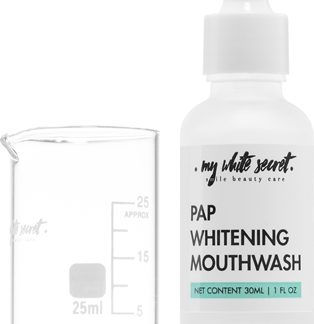 My White SecretPAP Whitening Mouthwash collutorio concentrato con effetto sbiancante 30 ml