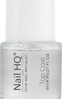 Nail HQEssentials Top Coat top coat unghie senza l’uso di lampade UV/LED8 ml