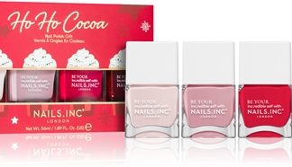 Nails Inc.Ho Ho Cocoa set regalo di Natale per le unghie