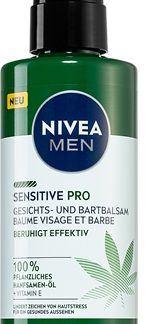 NIVEAMEN Sensitive Hemp crema viso per uomo 150 ml