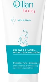 OillanBaby Gentle Body Wash gel e shampoo detergente per bambini 3 in 1