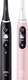 Oral BiO6 spazzolino da denti elettrico DUO Black & Pink Sand 2 pz