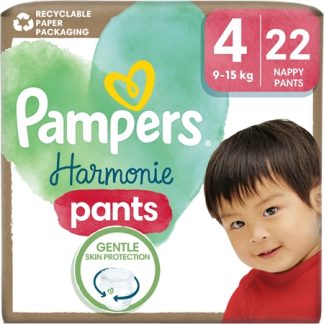 PampersHarmonie Pants Size 4 pannolini a mutandina 9-15 kg 22 pz