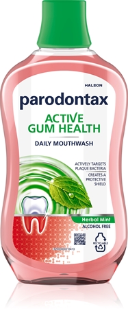 ParodontaxDaily Gum Care Herbal collutorio 500 ml