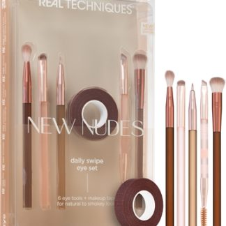 Real TechniquesNew Nudes set di pennelli per il trucco occhi7 pz
