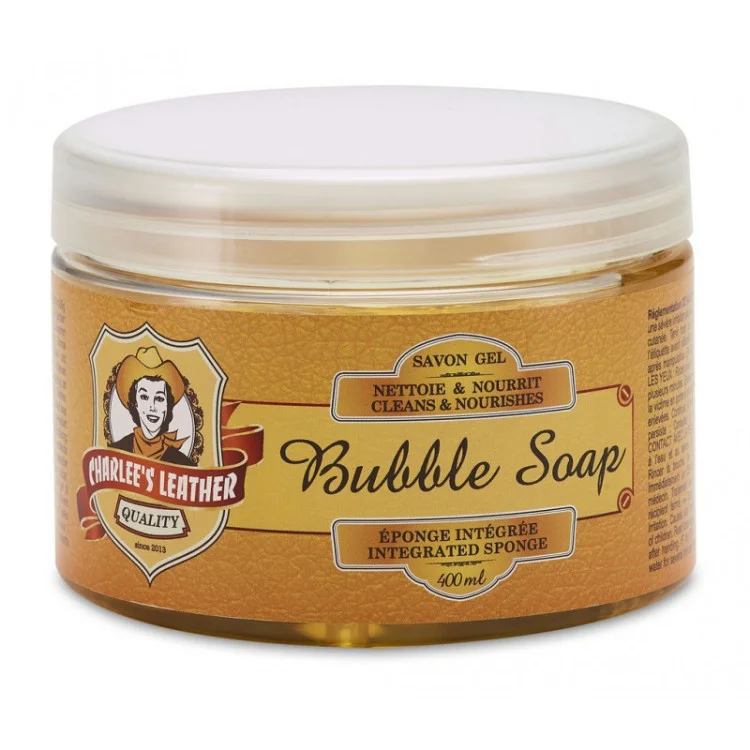 Savon Charlee's Leather Bubble Soap