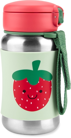 Skip HopSpark Style Straw Bottle bottiglia in acciaio inox per l’acqua con cannuccia