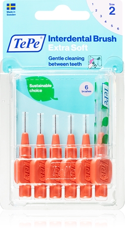 TePeInterdental Brush Extra Soft scovolini interdentali 0,5 mm 6 pz
