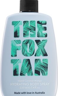 The Fox TanHydration Island Coconut Mango spray rinfrescante corpo per corpo e viso220 ml
