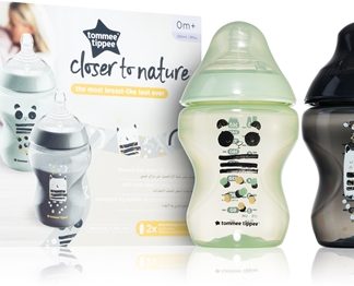 Tommee TippeeCloser To Nature Anti-colic Ollie and Pip biberon Slow Flow 0m+ 2x260 ml