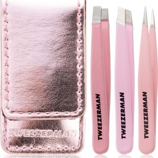 TweezermanMicro Mini kit per tagliare le sopracciglia + astuccio