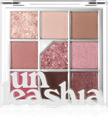 UnleashiaGlitterpedia Eye Palette palette di ombretti coloreAll of Dusty Rose 6,6 g