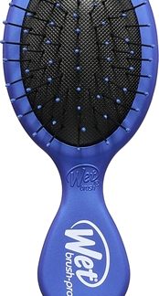 Wet BrushWet Brush pro mini spazzola per capelli da viaggio Royal Blue 1 pz