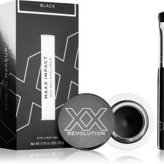 XX by RevolutionMAXX IMPACT eyeliner in gel con pennellinocolore Black 3 g