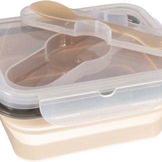 ZopaSilicone Lunch Box Small set posate