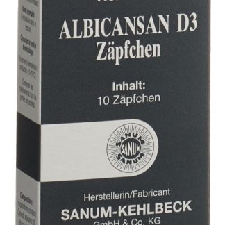 ALBICANSAN D3 Zäpfchen 10 Zäpfchen