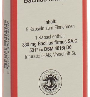 Sanum Bacillus firmus Kaps D 6 5 Stk
