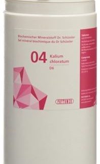 PHYTOMED SCHÜSSLER Nr4 Kalium chloratum Tabl D 6 500 g
