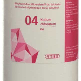 PHYTOMED SCHÜSSLER Nr4 Kalium chloratum Tabl D 6 1 kg