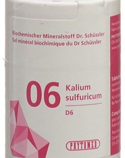 PHYTOMED SCHÜSSLER Nr6 Kalium sulfuricum Tabl D 6 1 kg