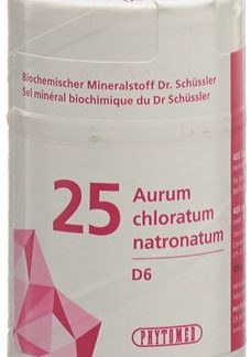 PHYTOMED SCHÜSSLER Nr25 Aurum chloratum Tabl D 6 500 g