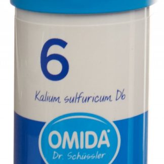 Omida Schüssler Nr6 Kalium sulfuricum Tabl D 6 Ds 100 g
